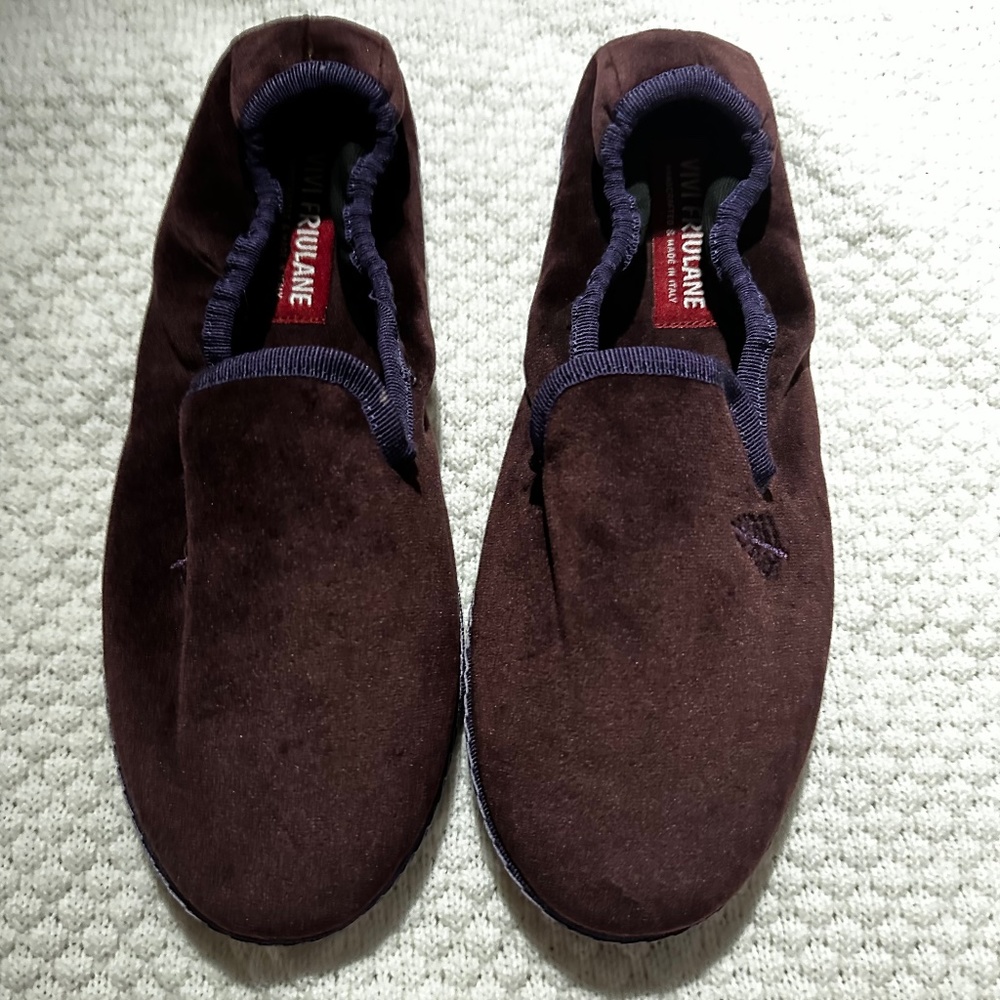 Vìvi Friulane  velvet slippers